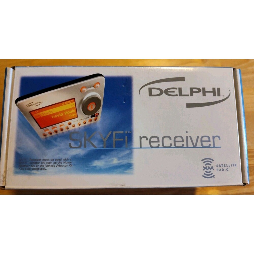 Original Delphi XM Skyfi Satellite Receiver & Remote Never Installed SA1000-11B1